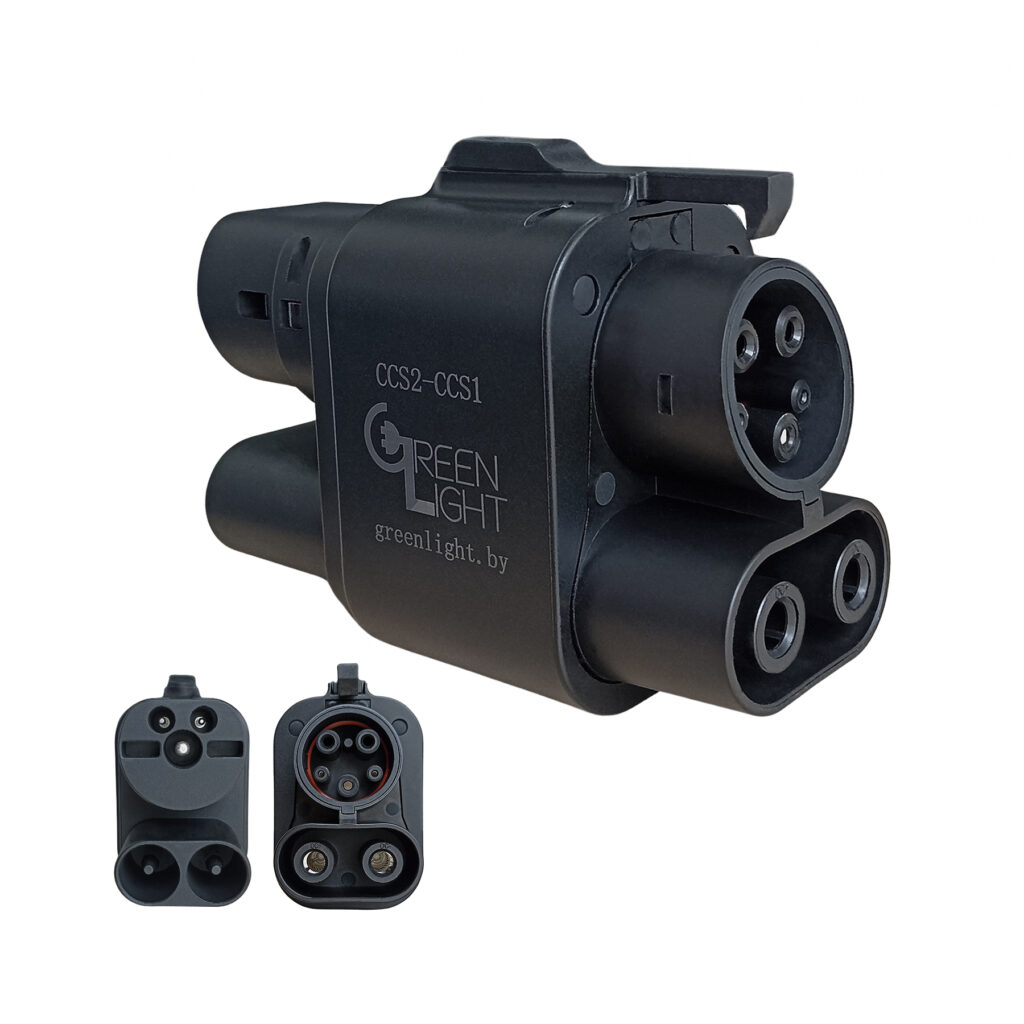 адаптер CCS2 to CCS1 с блокировкой