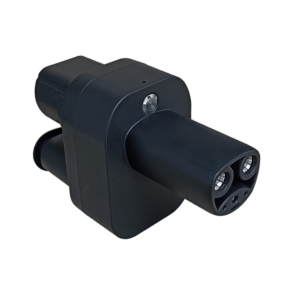adapter tesla us to ccs2+type 2