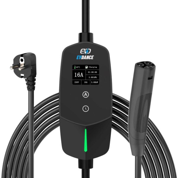 Зарядное устройство EVDance Tesla NACS, 6-16A (3.5 квт) 7м.