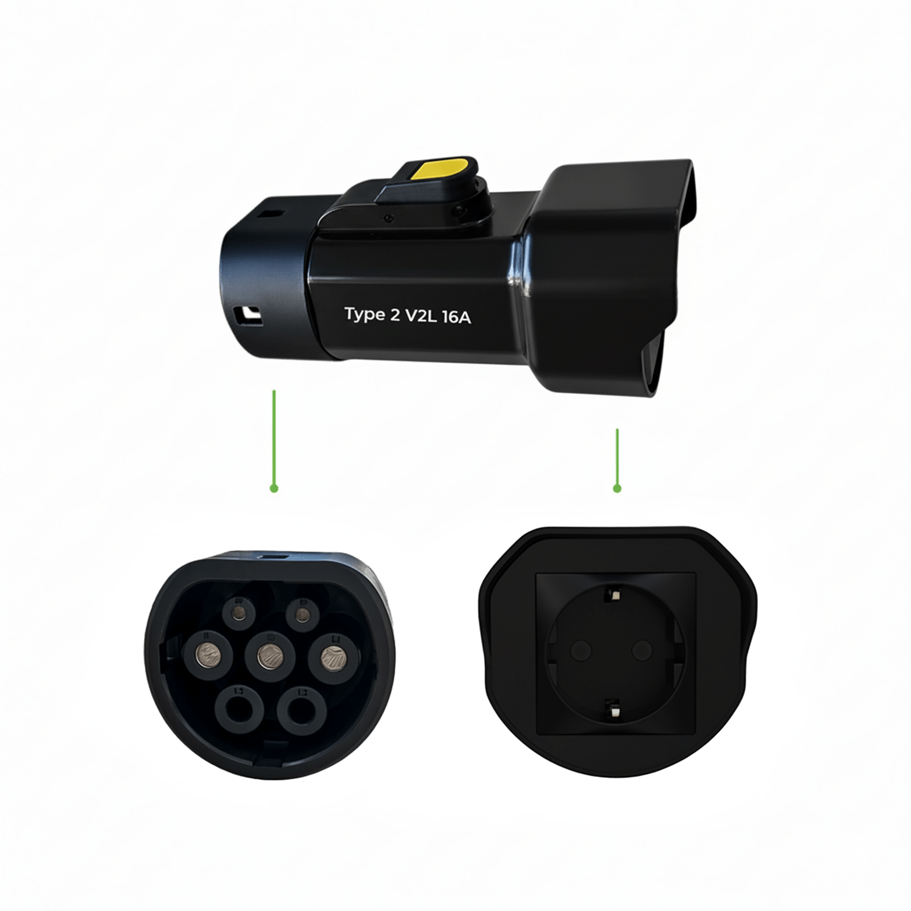 разъемы разрядного адаптера v2l тип2 на 3,5квтч