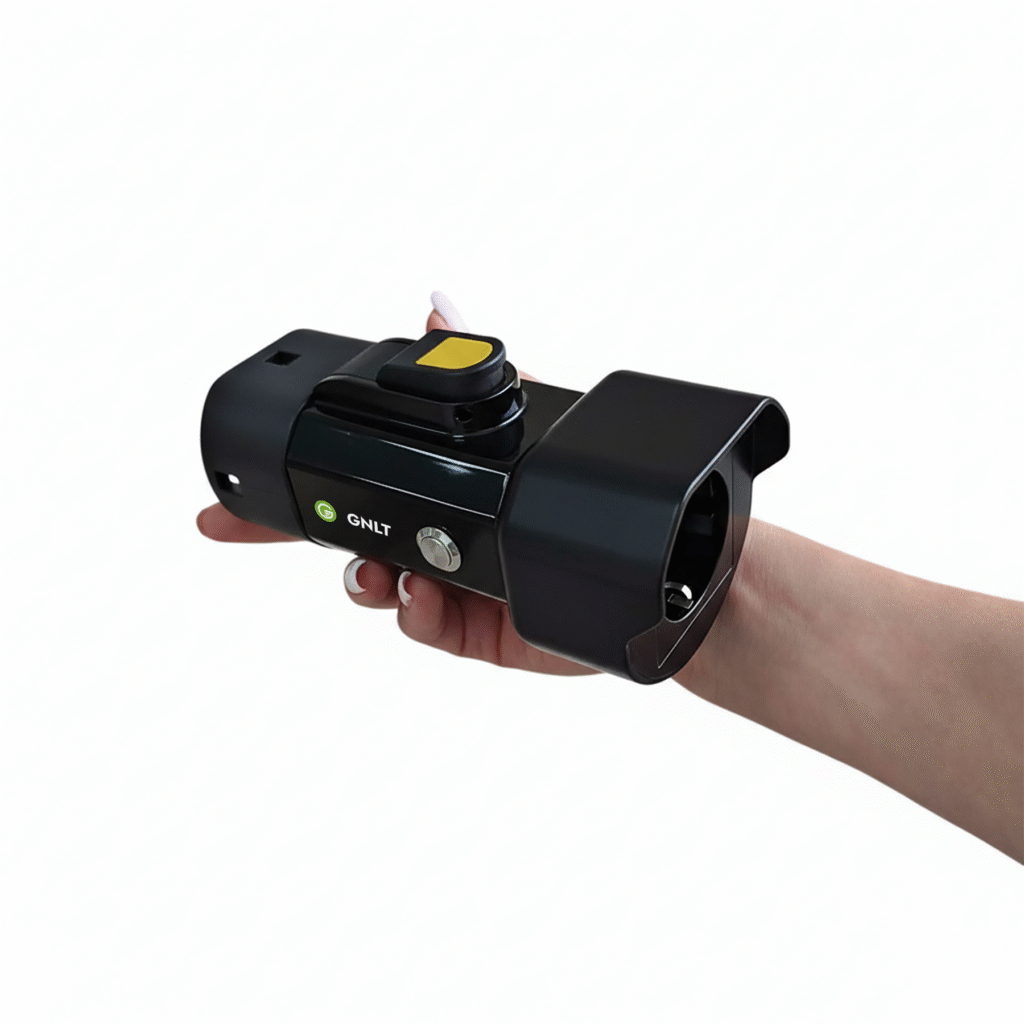 разрядный адаптер до 16А (до 3,5квтч) для Type 2