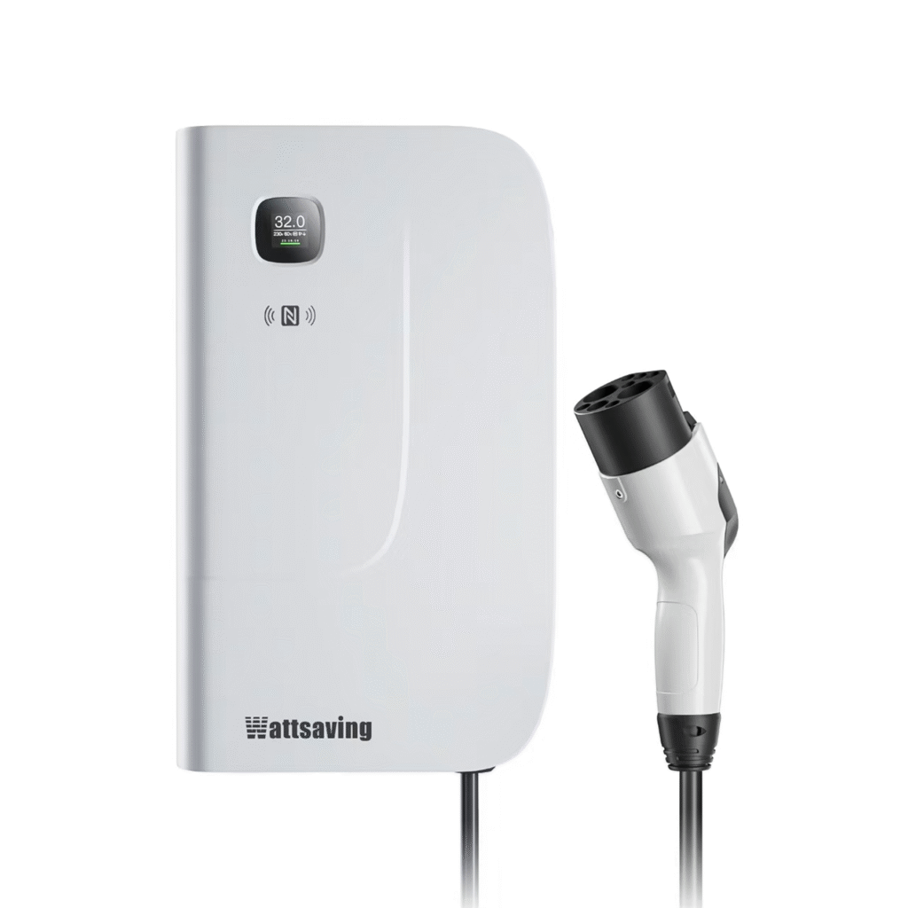настенная зарядная станция wattsaving gbt мощностью 30 квт для зарядки электромобиля постоянным током
