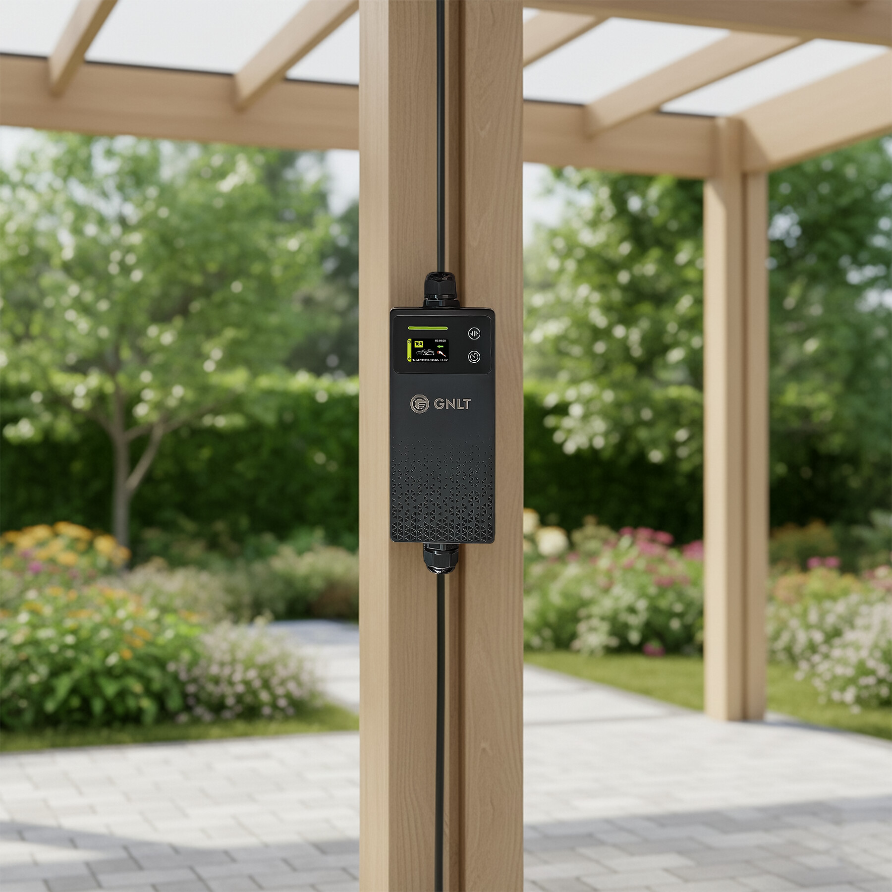 бытовое зарядное устройство переменного тока GNLT EVX для домашней зарядки электромобиля