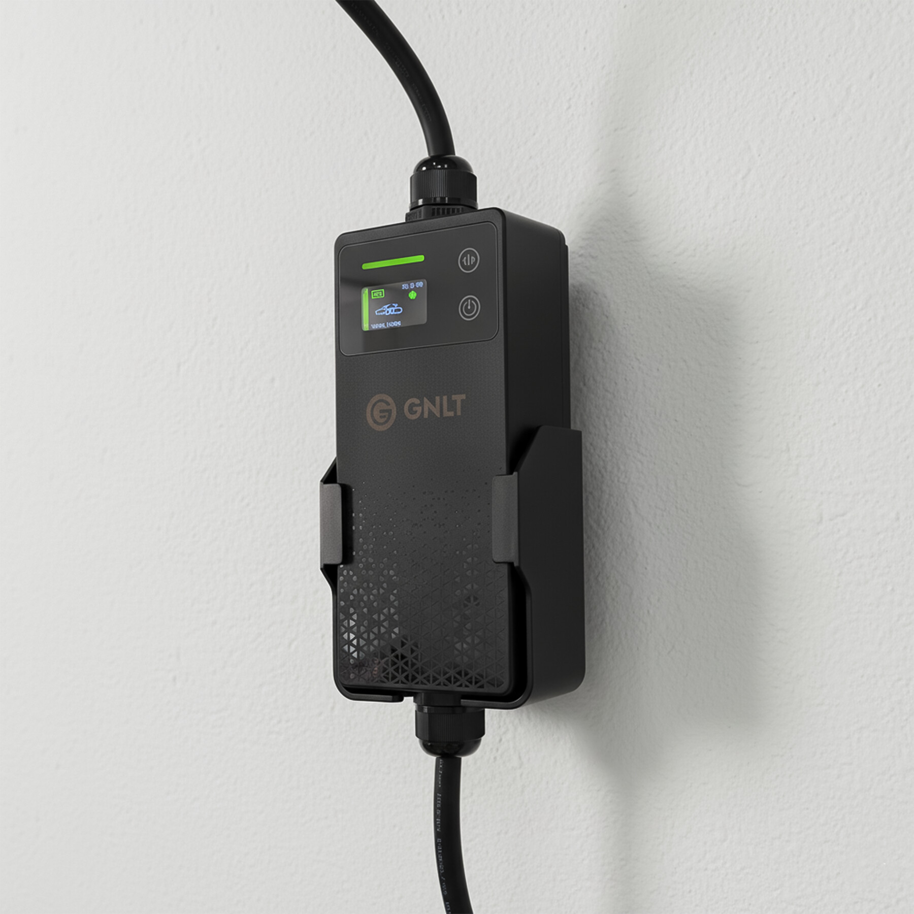зарядное устройство GNLT EVX с настенным держателем для блока управления в комплекте