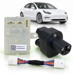 Комплект ретрофита CCS2 для Tesla Model 3 USA 2017–2020: блок, шлейф и адаптер CCS2 + Type2 — NACS