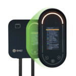 широкое меню настроек на русском языке в настенной зарядной станции GNLT EVB для электромобиля