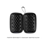 поролоновый вкладыш внутри чехла для хранения адаптера переменного тока GNLT