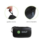 замок открытия и ручка для переноски в кейче для хранения адаптера переходника GNLT