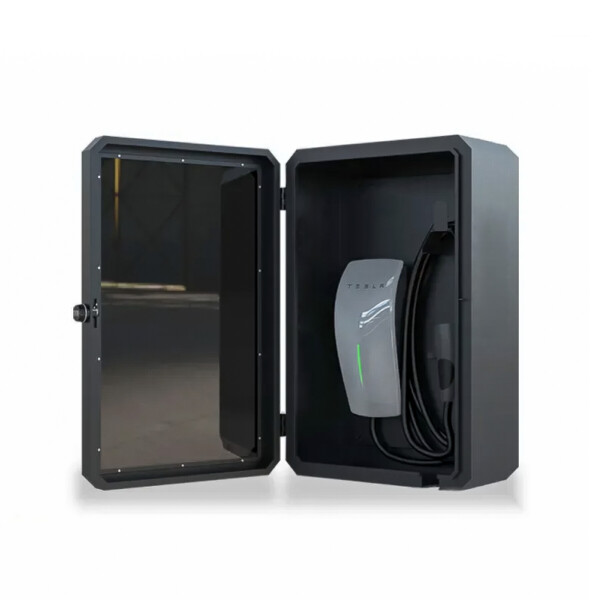 настенный защитный короб для зарядной станции тесла
