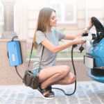 переносная бытовая зарядная станция wattsaving gbt dc в работе