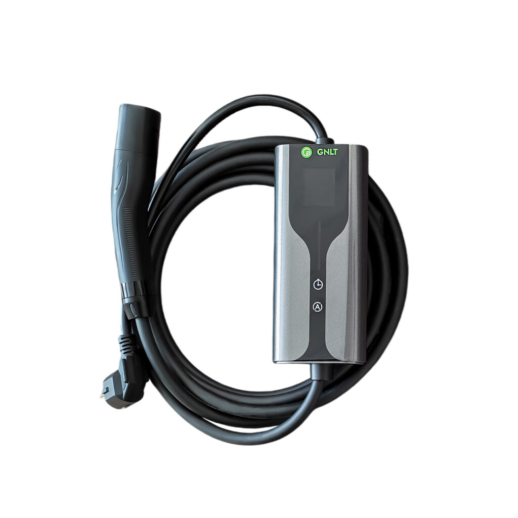 переносное зарядное устройство переменного тока GNLT basic Tesla NACS 6-16A вскрутке