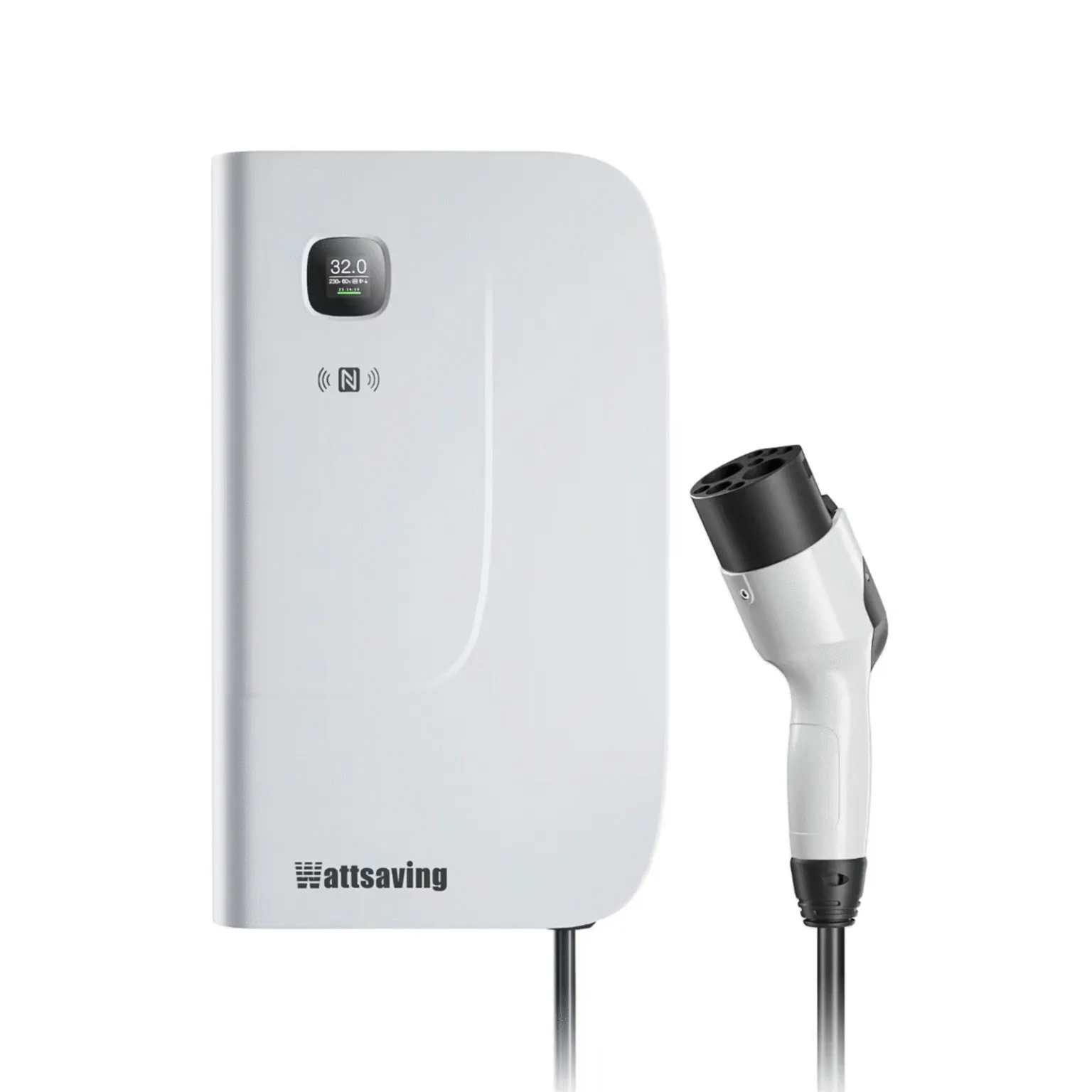 настенная зарядная станция wattsaving GB/T мощностью 30 кВт для зарядки электромобиля постоянным током