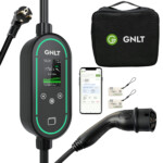 Комплект зарядного устройства GNLT EVE: блок управления, сумка, RFID-карты и приложение GNLT