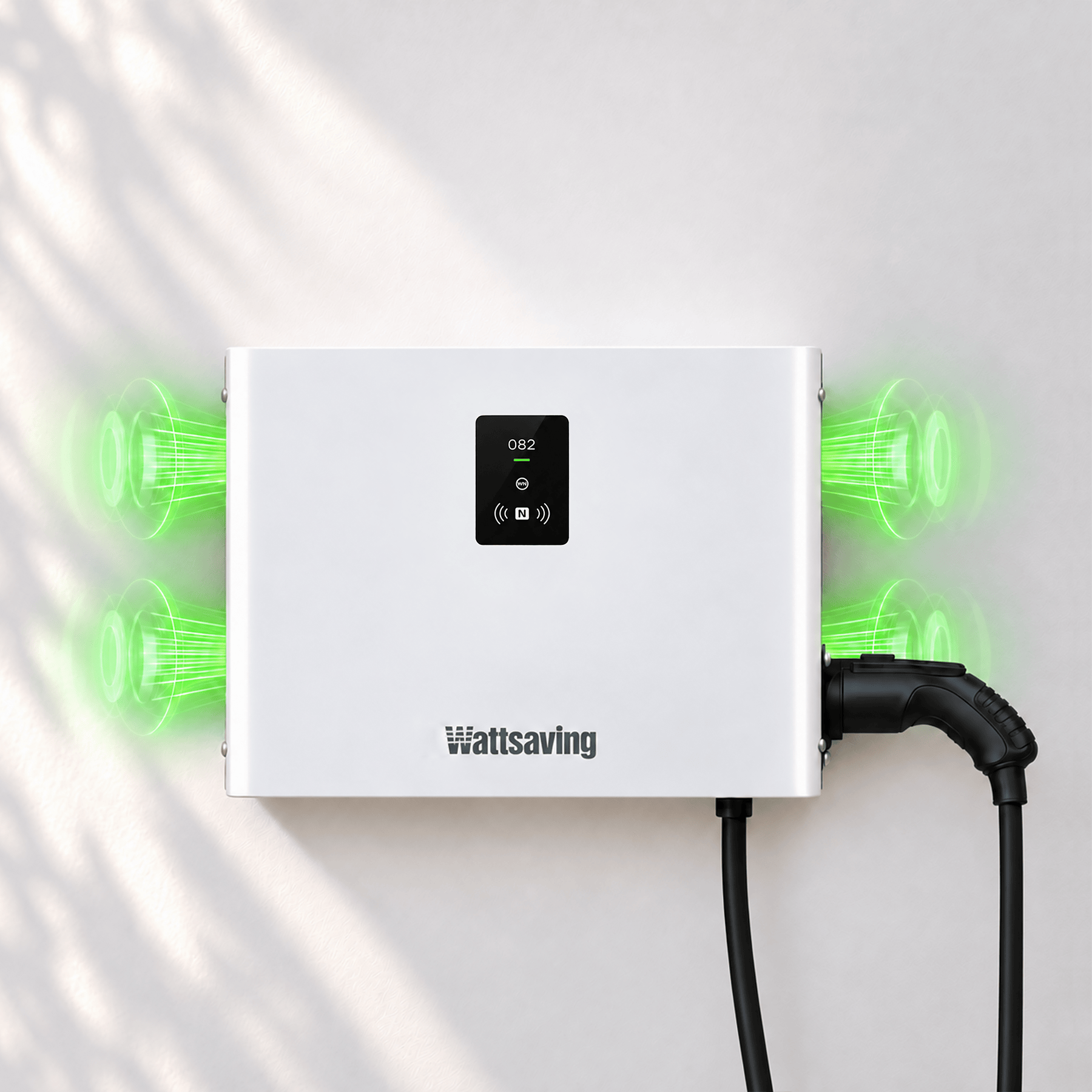 режим шумоподавления в быстрой настенной зарядной станции wattsaving gbt dc 60kW