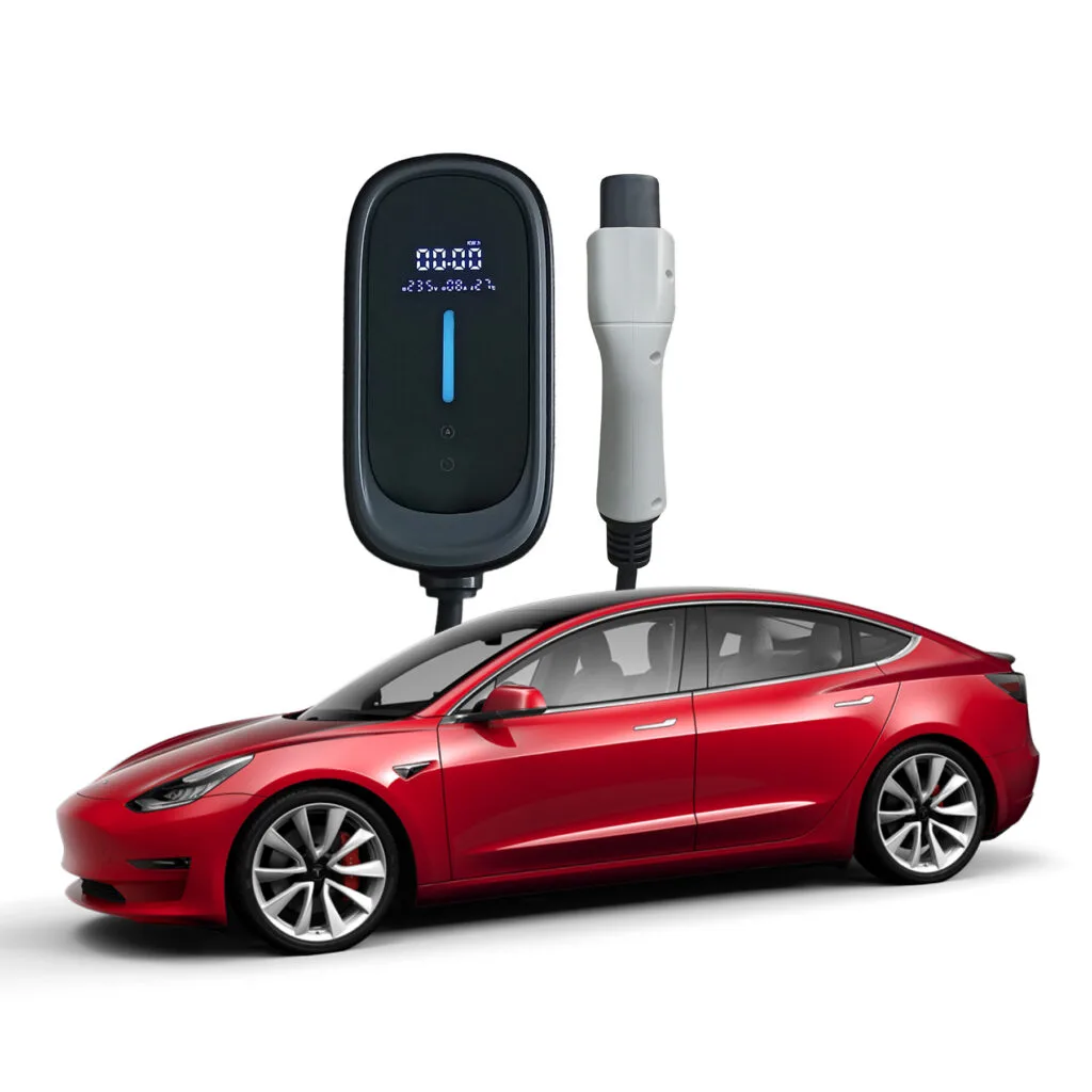зарядка super genia 8-16a для авто tesla